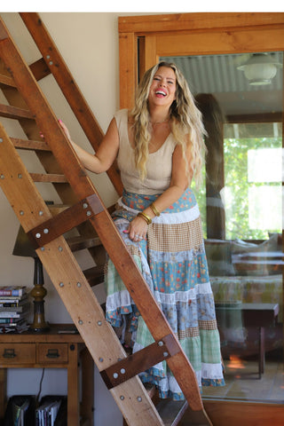 Country Summer Maxi Skirt