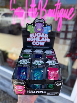 Scrunchems Sugar Highland Cow Squishy