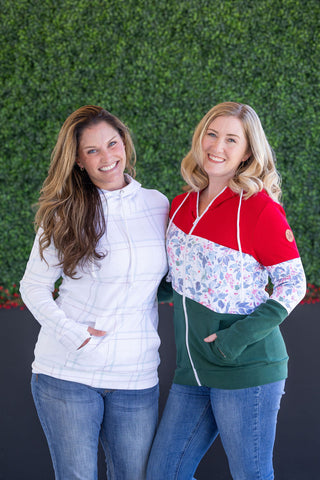 Fullzip - Red, Winter Berry, Evergreen