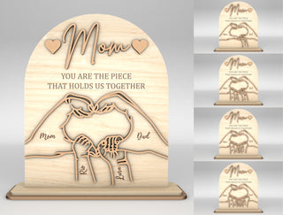 Custom Mom You Are The Piece Sign