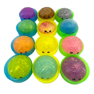 Glow-in-the-Dark Mystery Dumpling Squishy Toy