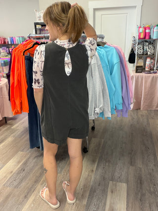 Be Your Best Self Cotton Romper