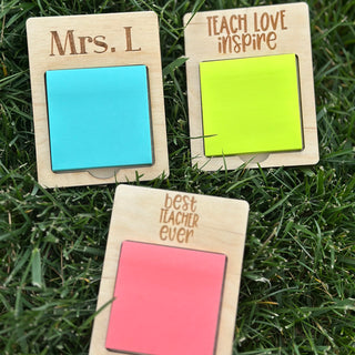 Teacher Post It Note Holders