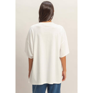 Varsity Vibe Mineral Wash Tee