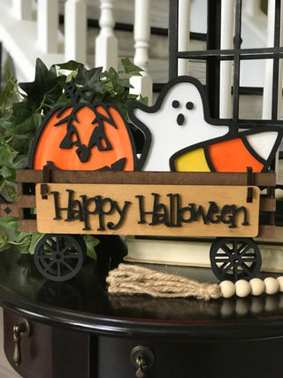 Halloween Interchangeable Wagon/ Shelf Sitter Insert