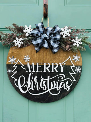 Christmas Door Hangers - Ready To Ship