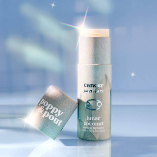 Poppy & Pout The Cosmic Crystal Collection - Natural Lip Balm