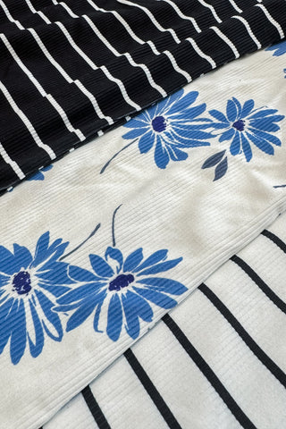 HAVEN RIBBED SNAP HENLEY TOP