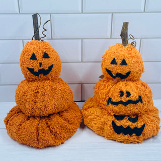 Melting Jack O’Lantern Stacks