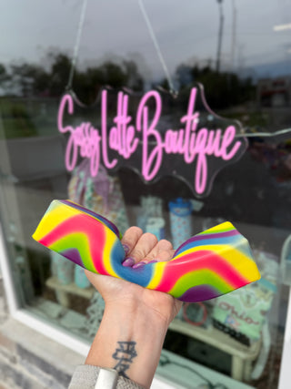 Jumbo Slow Rise Rainbow Butter Squishy