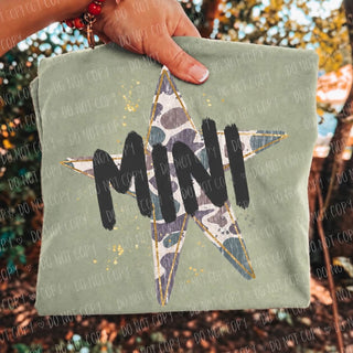 Camo Star Mini Graphic Tee