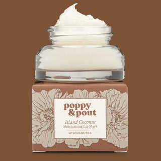 Poppy & Pout Lip Mask - Island Coconut