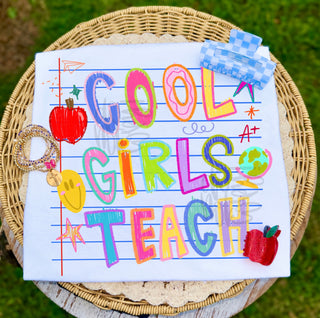 Cool Girls Teach Graphic Tee