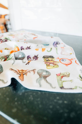 Creepers: Double-Sided Hand Towel