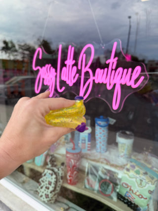 Glitter Banana Squishy