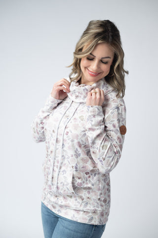 Soft Funnel Neck - Blush Floral