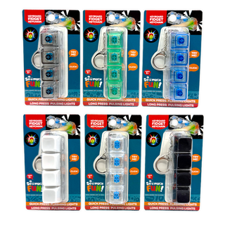 So Much Fun! Keyboard Fidget LED Keychain