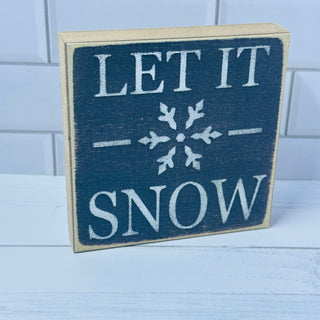 Holiday 4x4” Block Signs