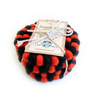 Trick or Treat Eco Coasters: Set of 4