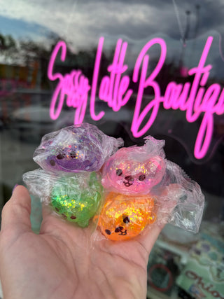 Mini Glitter Cat Squishy