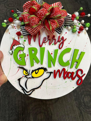 Christmas Door Hangers - Ready To Ship