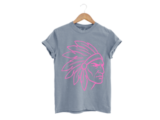 Pink Out Let’s Go Warriors Graphic Tee