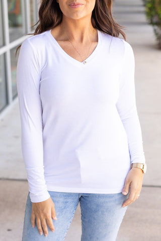 Larissa Long Sleeve - White