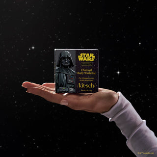 Star Wars™ & Kitsch Charcoal Detoxifying Solid Body Wash - Darth Detox