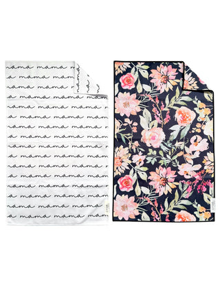 Affection/She's The Best: 2 Double Sided-Hand Towels