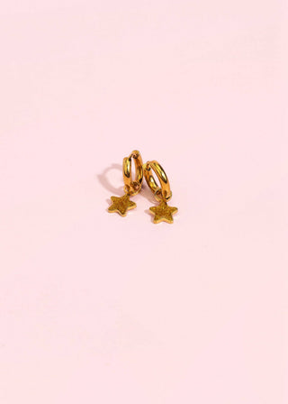 Gold Star Charm