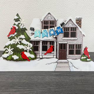 Cardinal Magnets Set of 4