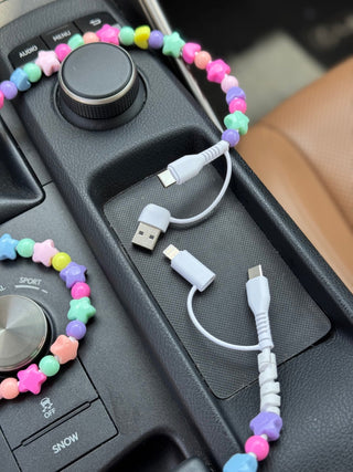4-In-1 Beaded Phone Chargers