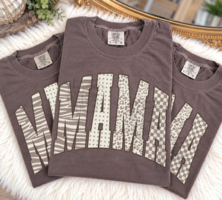 Mama Neutral Tone Graphic Tee