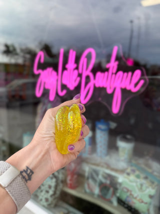 Glitter Banana Squishy