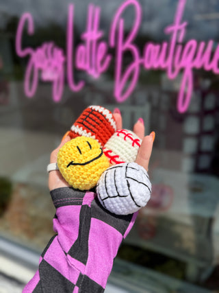 Handmade Crochet Hacky Sacks