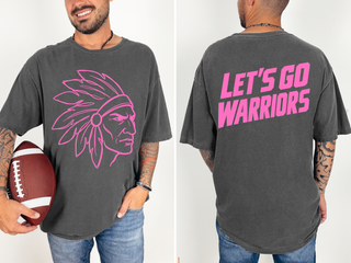 Pink Out Let’s Go Warriors Graphic Tee