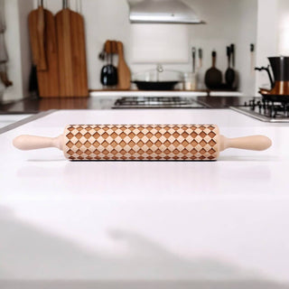 Embossed Rolling Pin Baking Gift Set