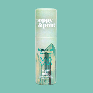 Poppy & Pout The Cosmic Crystal Collection - Natural Lip Balm