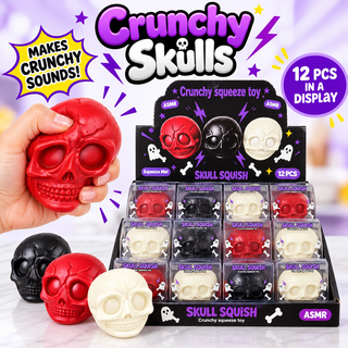 Crunchy Skulls Squishy