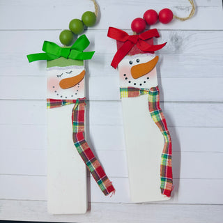 Snowmen Ornament Tags