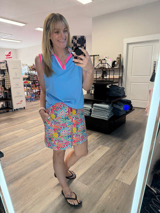 Everyday Polo Tank - Falling For Florals