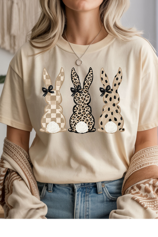 Neutral Bunnies Graphic Tee