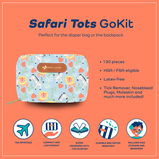 First Aid GoKit - Safari Tots (130 pcs)