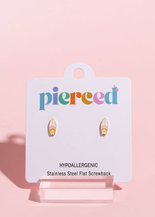 Surfboard Flat Back Earring