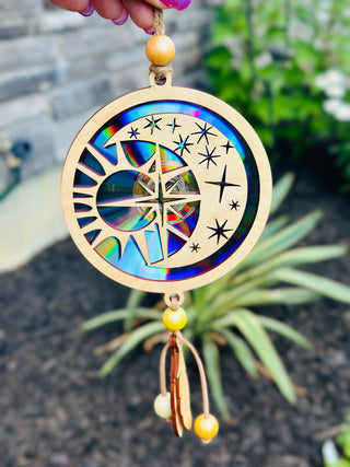 Moon Sun Suncatcher