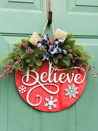 Christmas Door Hangers - Ready To Ship