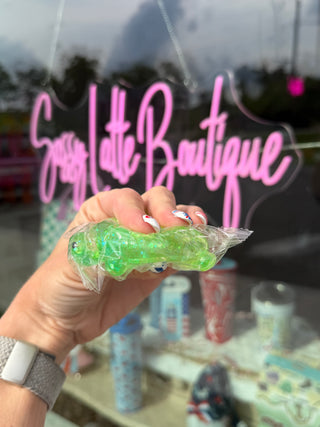Squishy Glitter Turtle