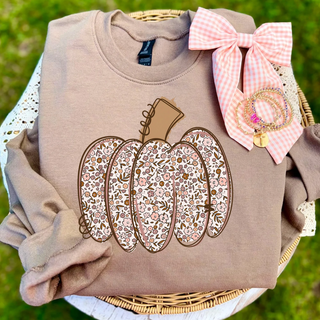 Floral Pumpkin Graphic Tee