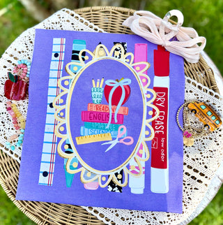 School Books Frame Graphic Tee