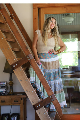 Country Summer Maxi Skirt
